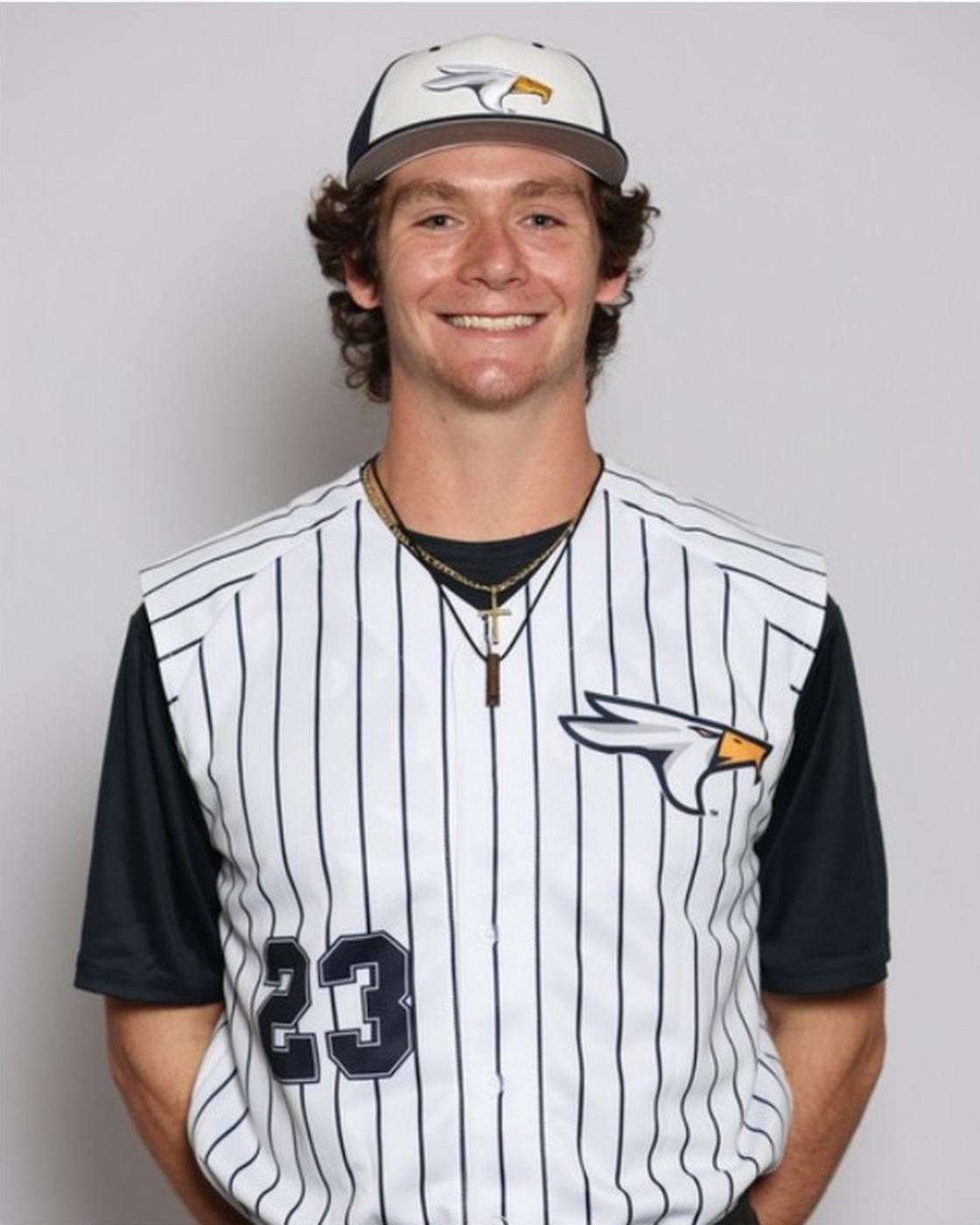 Tanner Duncan in his college baseball uniform